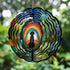 Labrador Black Rainbow Wind Spinner